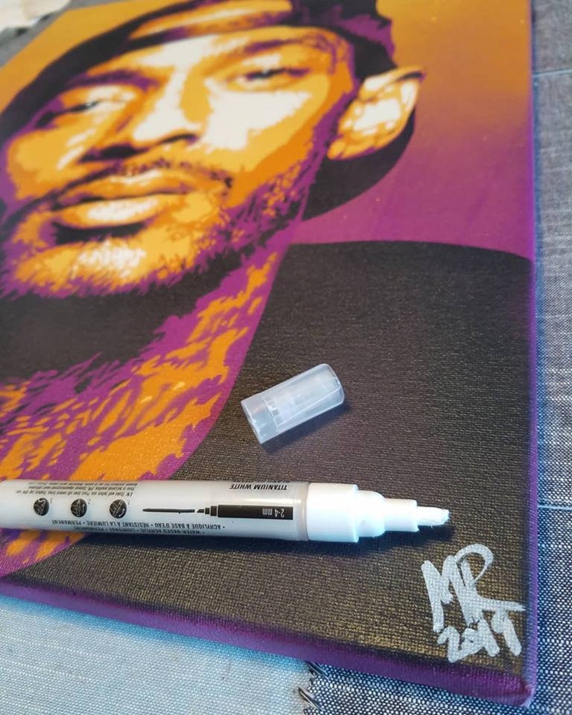 Nipsey Hussle Spray Painting Etsy
