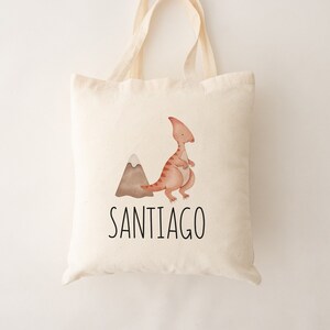 Personalized Kids Tote Bag, Children&#39;s Canvas Book Bag, Daycare Preschool Tote, Customizable with Child&#39;s Name, Eco-Friendly Tote Bag