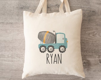 Personalized Kids Tote Bag, Children&#39;s Canvas Book Bag, Daycare Preschool Tote, Customizable with Child&#39;s Name, Eco-Friendly Tote Bag