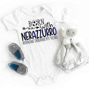 Soccer Themed Soccer Fan Baby Bodysuit Serie A Unique Designs For Your Little One sizes Baby short sleeve one piece 3m - 24m