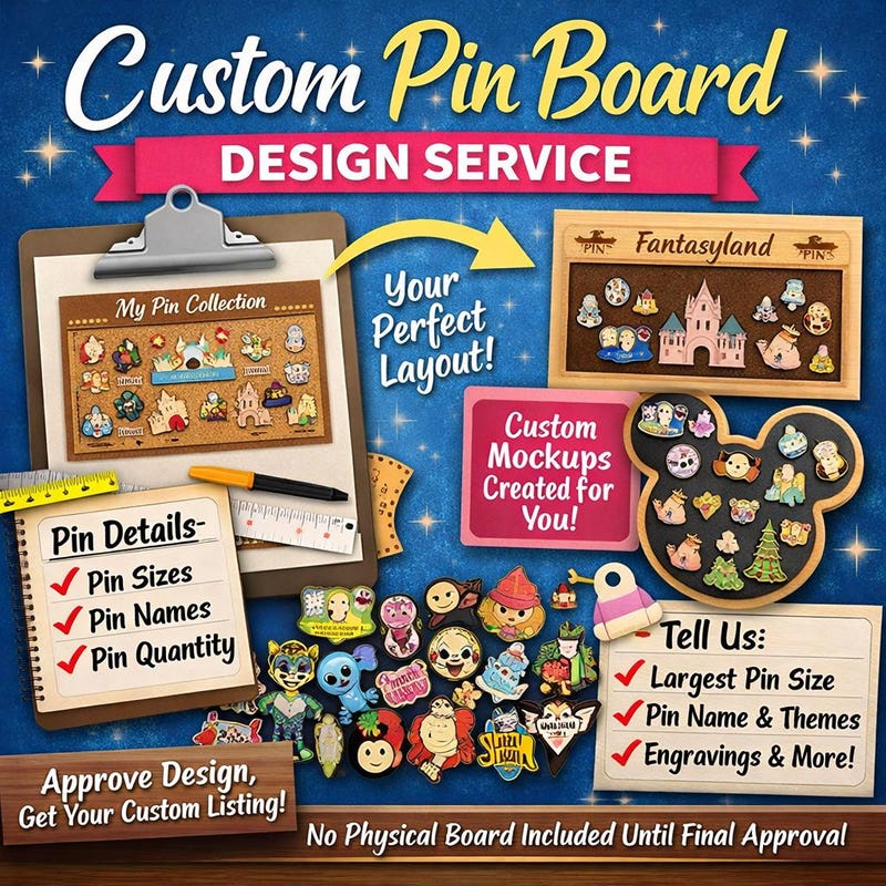 Pin Board - Etsy UK
