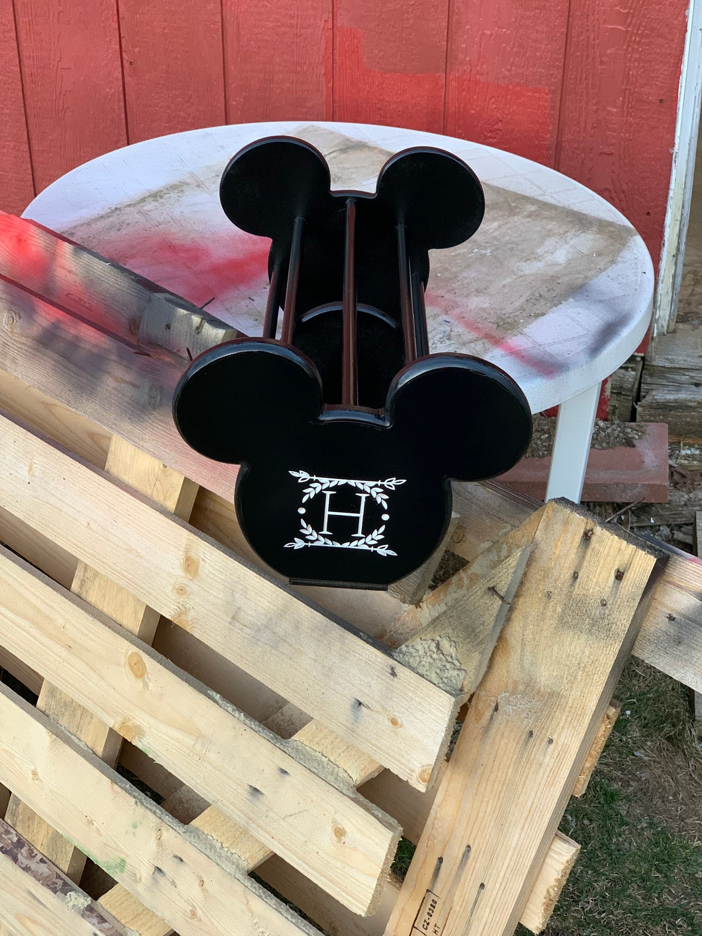 Mickey Mouse ear holdercustomizedheadband holderDisney ear Etsy