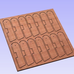 DIGITAL FILE-*New Files Added* Cornhole Board Leg file