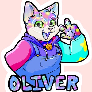 Custom Fursuit Badge