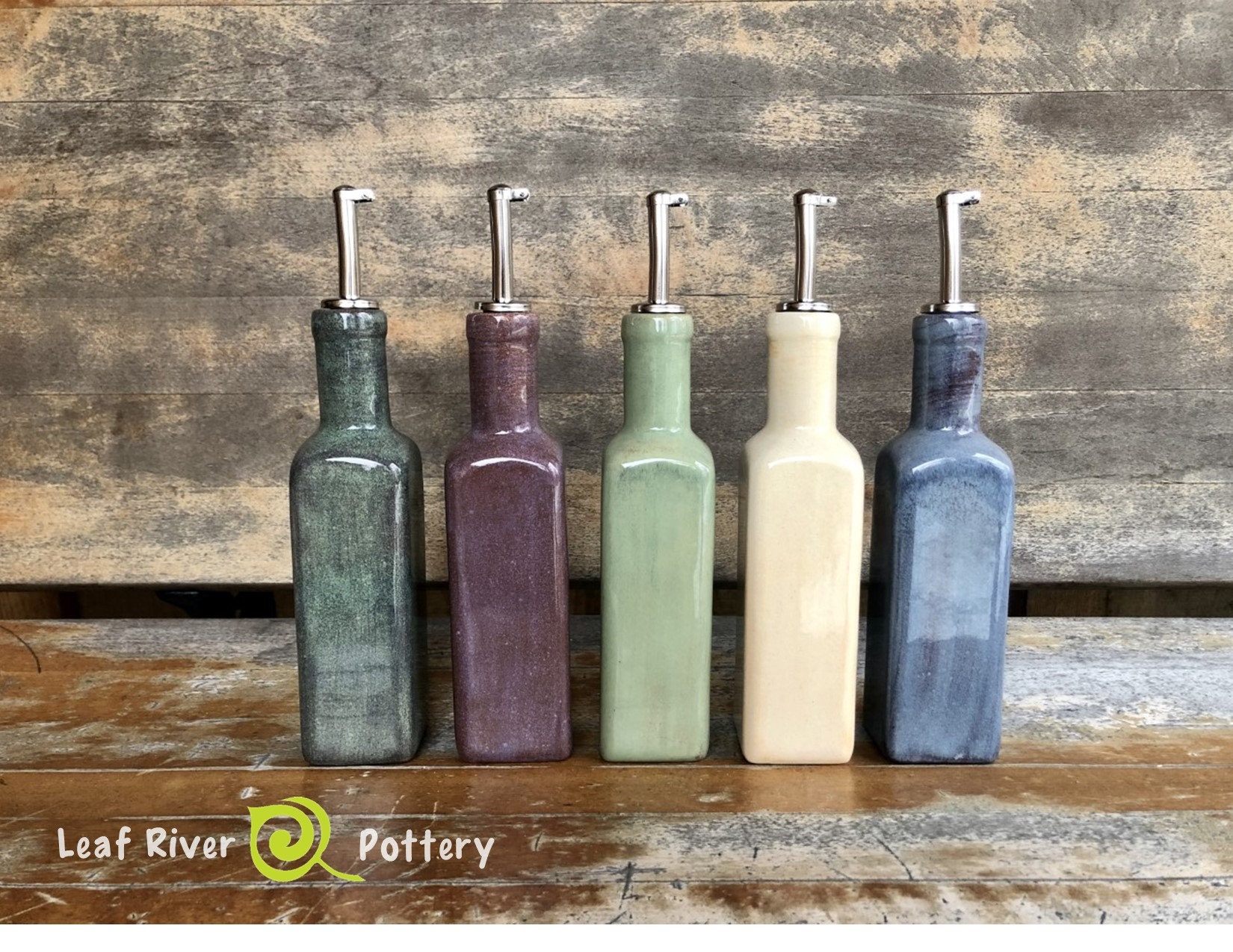 Ceramic Oil Bottle Etsy