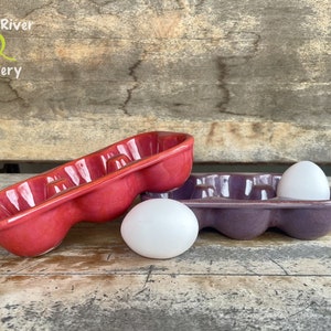 Market Egg Crate - Ceramic - Stackable