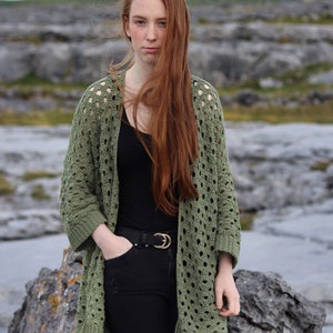 Patrón de Cárdigan a CROCHET Descarga instantánea