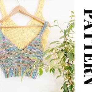 Crochet Pattern Crochet Crop Top