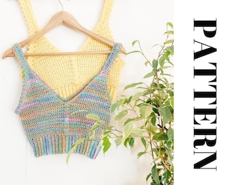 Crochet Pattern Crochet Crop Top