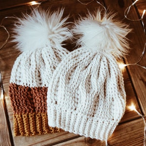 Crochet Beanie Hat Pattern INSTANT DOWNLOAD