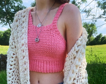 CROCHET Summer Fruits Tank Top INSTANT DOWNLOAD