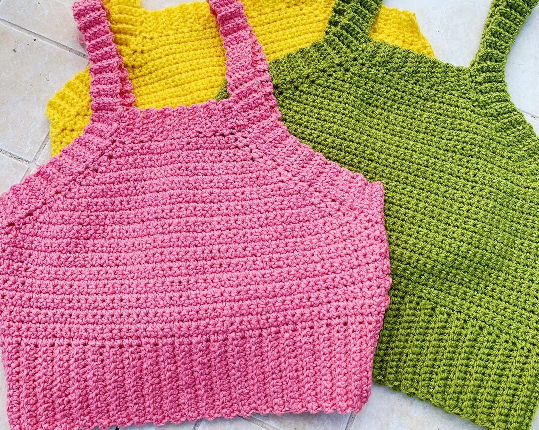 2022ss leinwand fruit mix crochet top