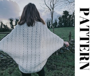 MODELLO all'uncinetto per coprispalle Cocoon
