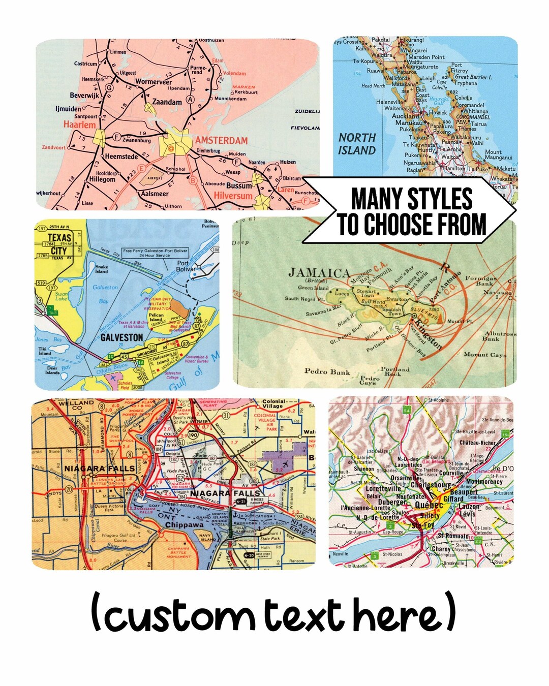 Custom Map Gift! Personalized Digital Download! - Etsy