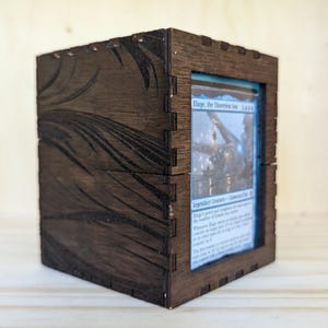 Boîte pour cartes Magic, format Commandant : Eau