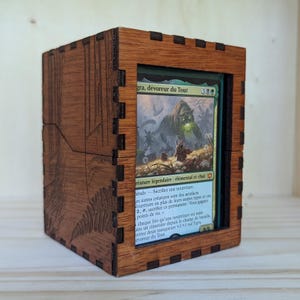 Boîte pour cartes Magic, format Commandant : Jungle