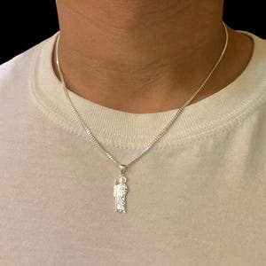Jesus Shepard pendant necklace - Sterling Silver .925