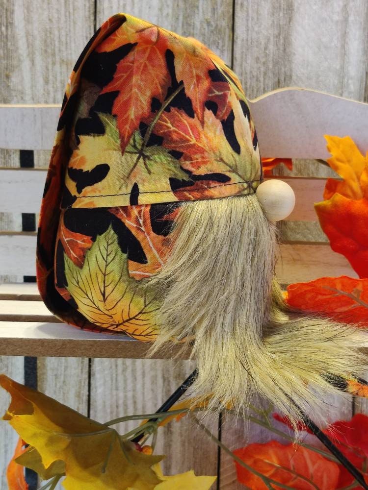 Fall Gnome Leaf Gnome Fall Leaves Gnome Autumn Gnome Etsy