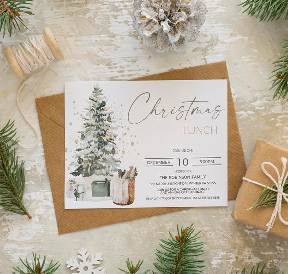 Invitación A Un Almuerzo Compartido Durante Las Vacaciones Turis Lazo