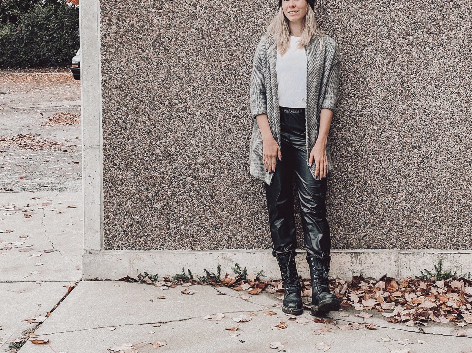 Faux Vegan Leather Stretch Pant Black Stretch Fabric Etsy