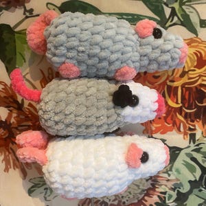 Crochet Rat Plushie: Custom Pet Amigurumi