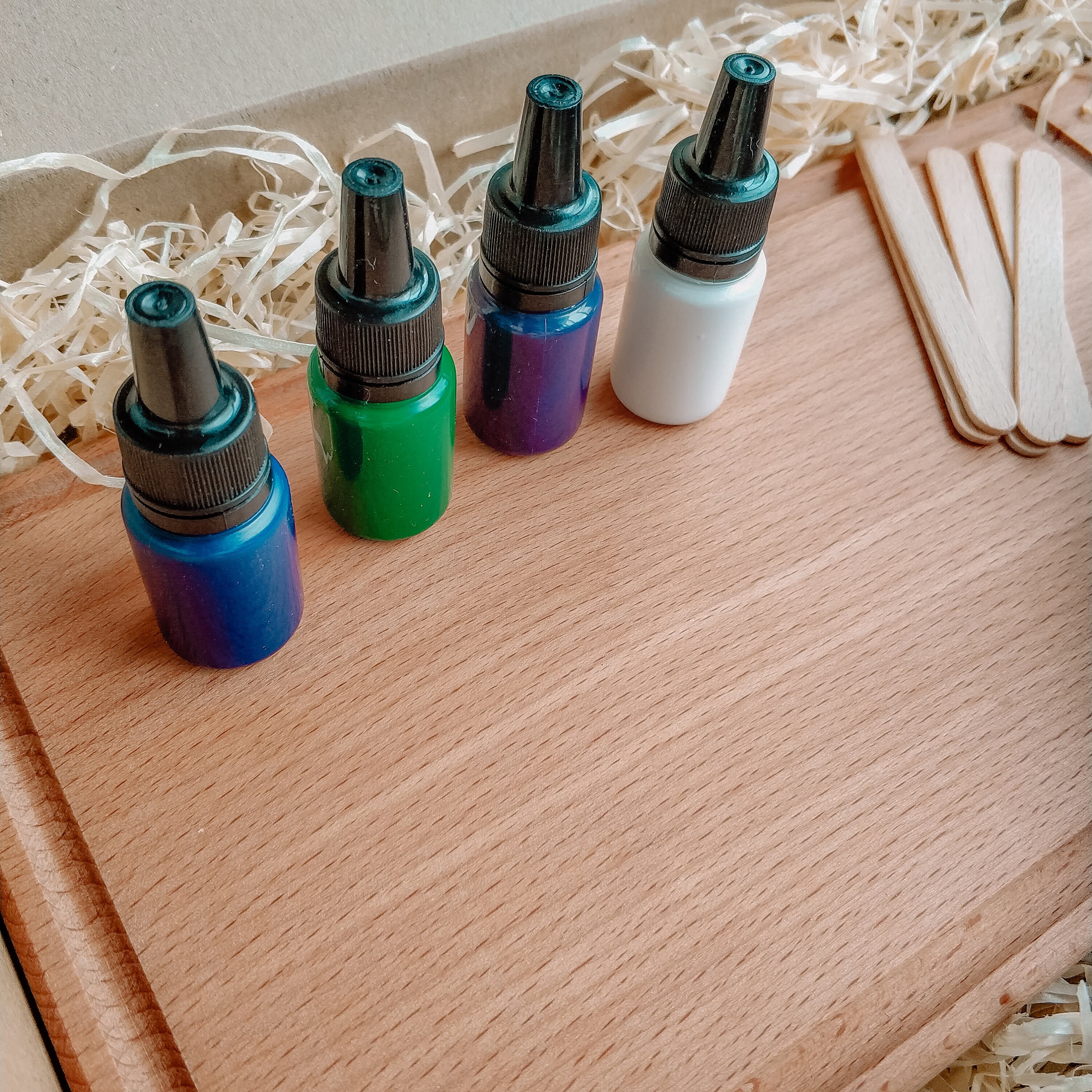 Epoxy resin art DIY kit box serving board DIY craft Serving Etsy