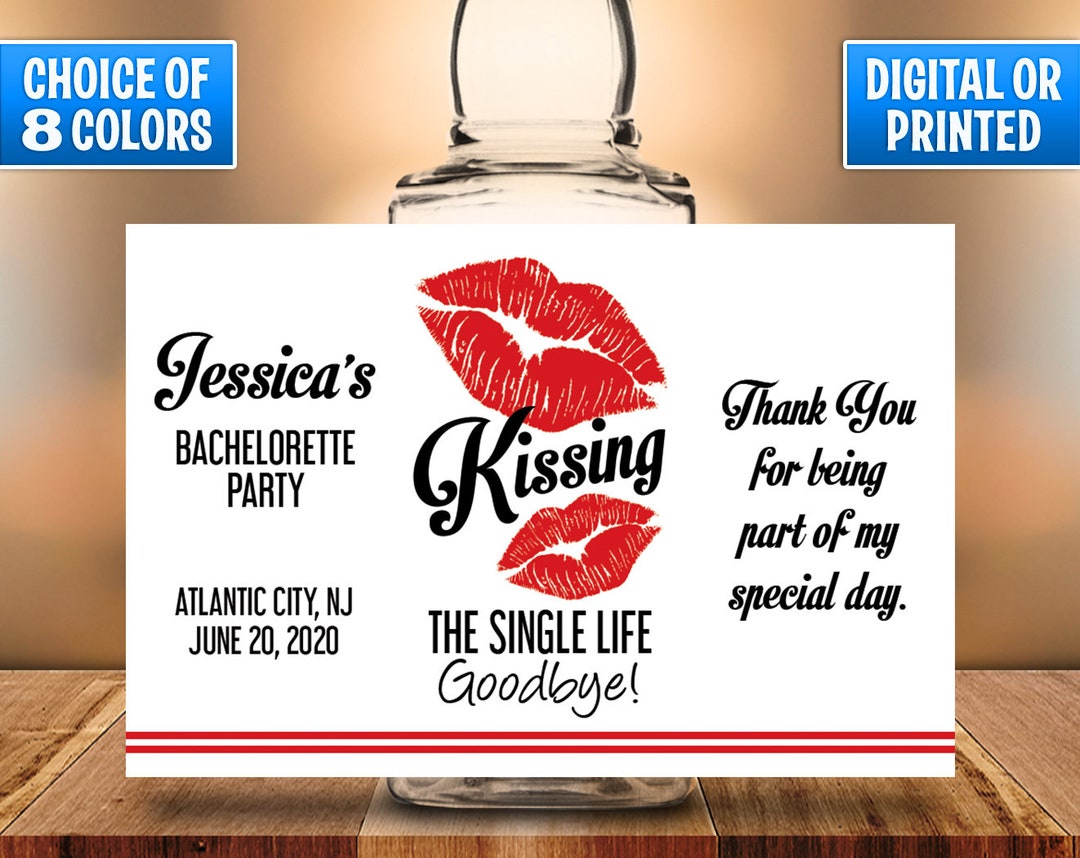 Bachelorette Mini Liquor Bottle Labels, Bachelorette Party Favor ...