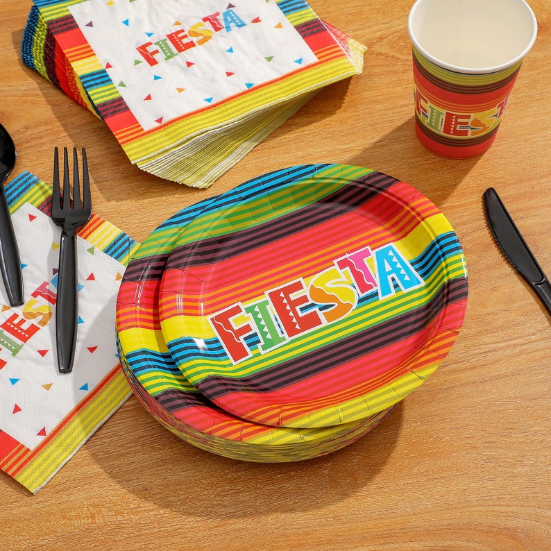 Fiesta Party Supplies 177PCS Mexican Theme Decoration Etsy