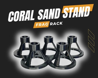 Coral Sand Stand Frag Rack for Coral Plugs