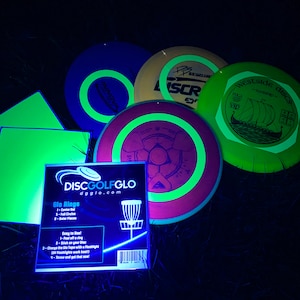 Disc Golf Glo Rings for Glow Golf