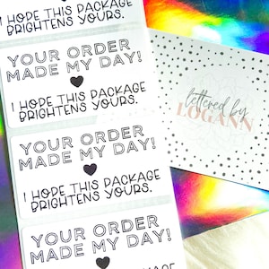 Mailing Stickers | Happy Mail Stickers | Thank You Stickers | Handle with Care | Mail Sticker | Business Stickers | Small Business Sticker