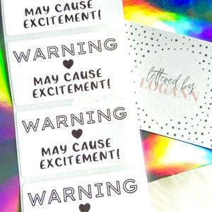 Mailing Stickers | Happy Mail Stickers | Thank You Stickers | Handle with Care | Mail Sticker | Business Stickers | Small Business Sticker