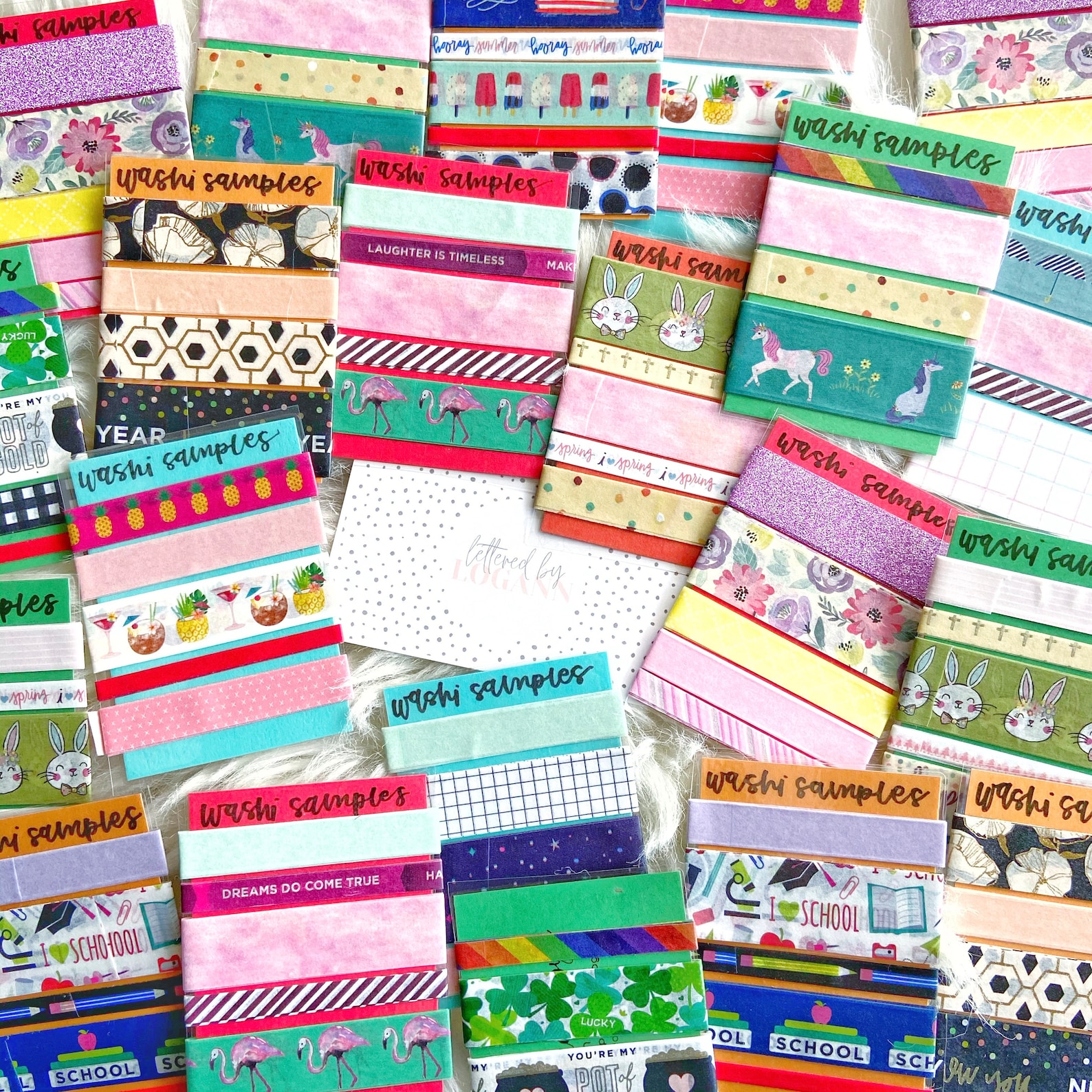 Washi Tape Sample Sets Washi Samples Washi Tapes Etsy