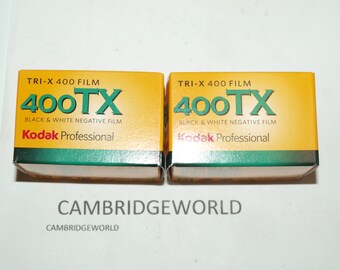 TRI-X 400 TX400 TRIX400 KODAK 35mm 36exp.B&W NEGATIVE Film Fresh 11/22 2 Rolls in Box 400TX