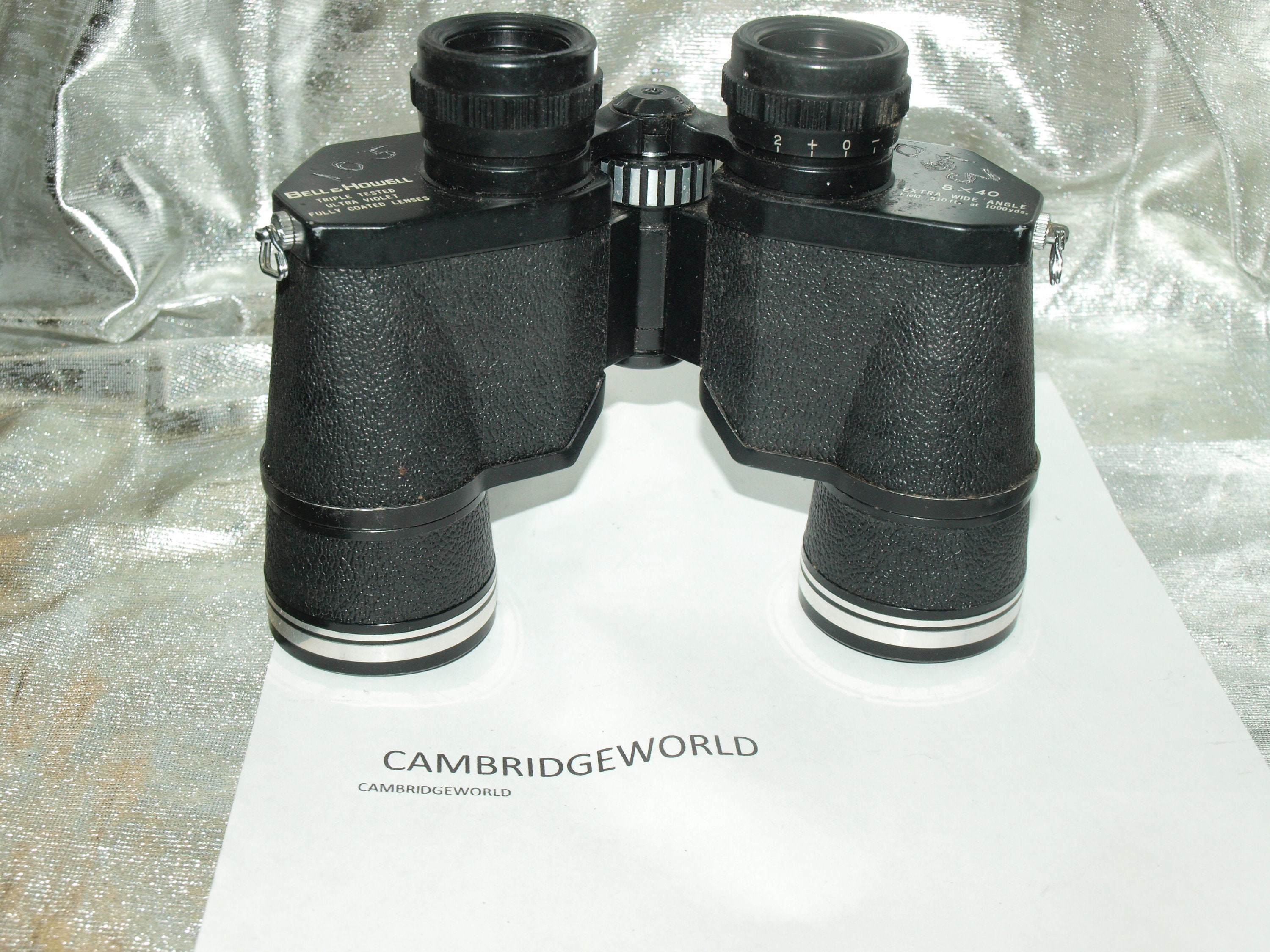 8X40 Bell&howell Extra Wide Angle Binoculars Binocular Triple Tested