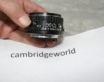 ASAHI PENTAX 50mm f1.7 SMC Prime Objektiv multi beschichtet beschichtet Modell made in Japan Active Photos