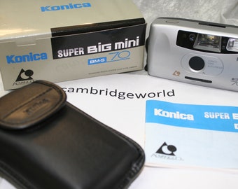 コニカ ビッグミニ NOU 135 ブラック ポイント＆シュート 35 mm