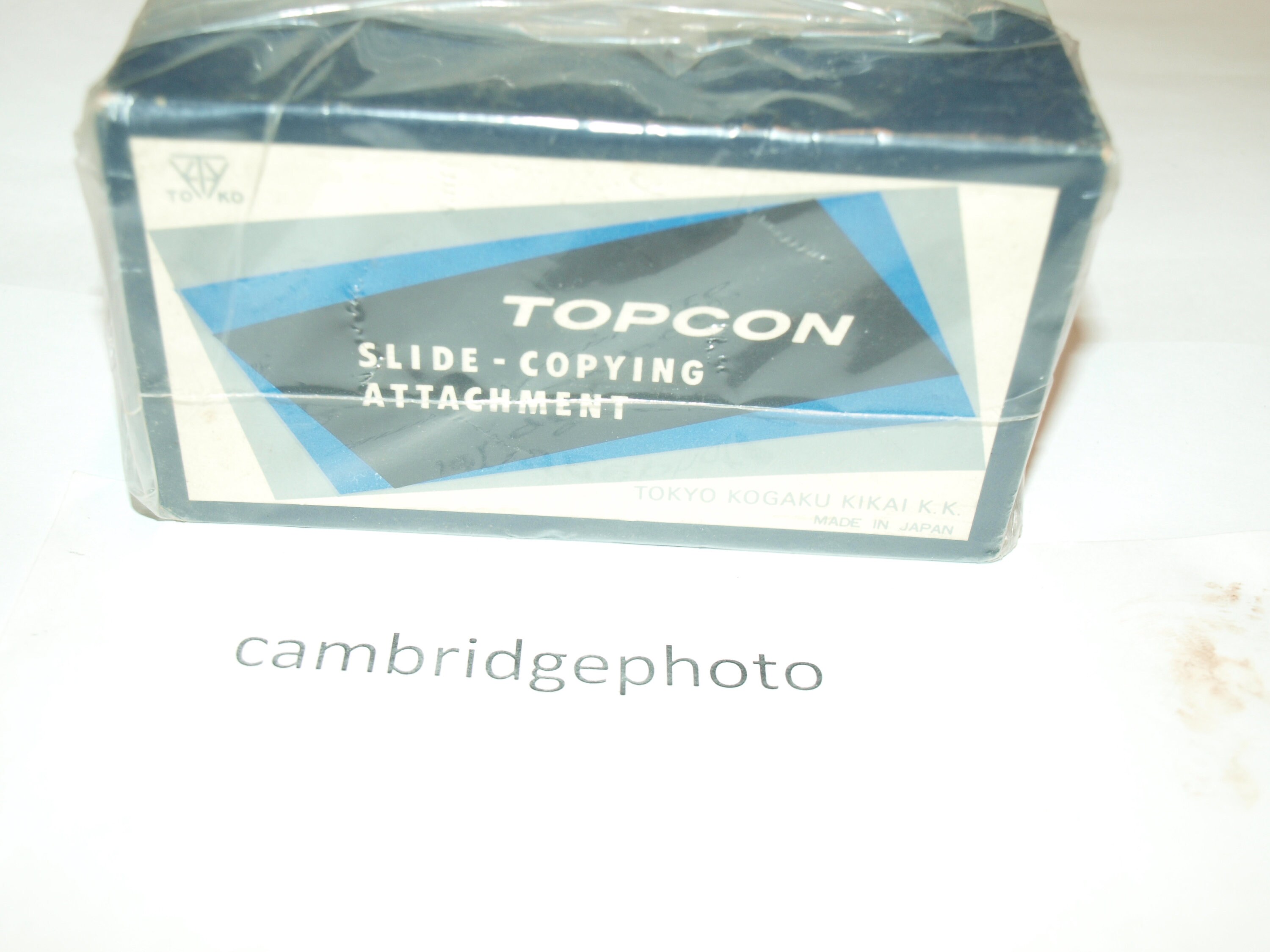 NEW Old Stock Topcon Brand Slide Copy Attachment Adapter - Etsy UK