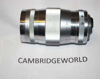 135mm F3.5 CANON telephoto lens Leica M39 screw mount Rangefinder coupled