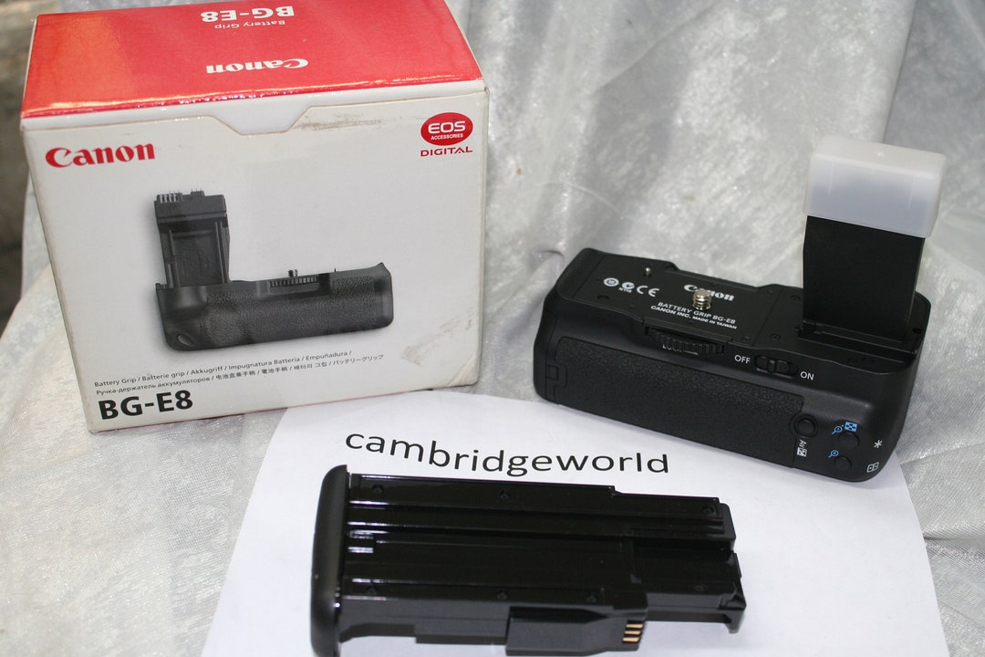 Canon BGE8 Battery Grip NEW Original Canon Brand for EOS 700/650d