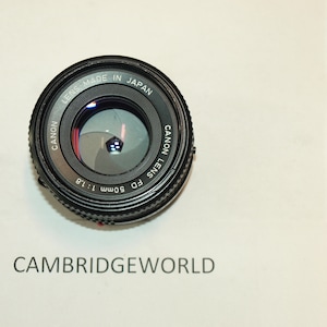 Canon Fd 50mm 1 18 Lens Made in Japan - Etsy