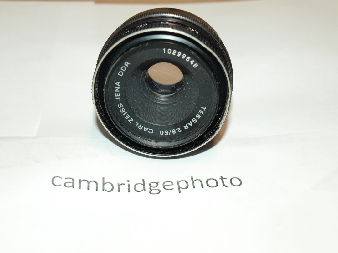 美品Carl Zeiss Jena Tessar 2.8/50mm M42 Carl Zeiss Jena Tessar 50mm F2,8 RED T M42 Vintage Lens