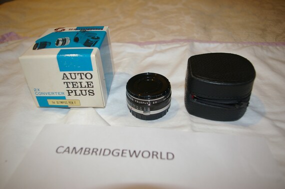 New Old Stock 2x Teleconverter Extender Lens For Olympus Pen F Etsy