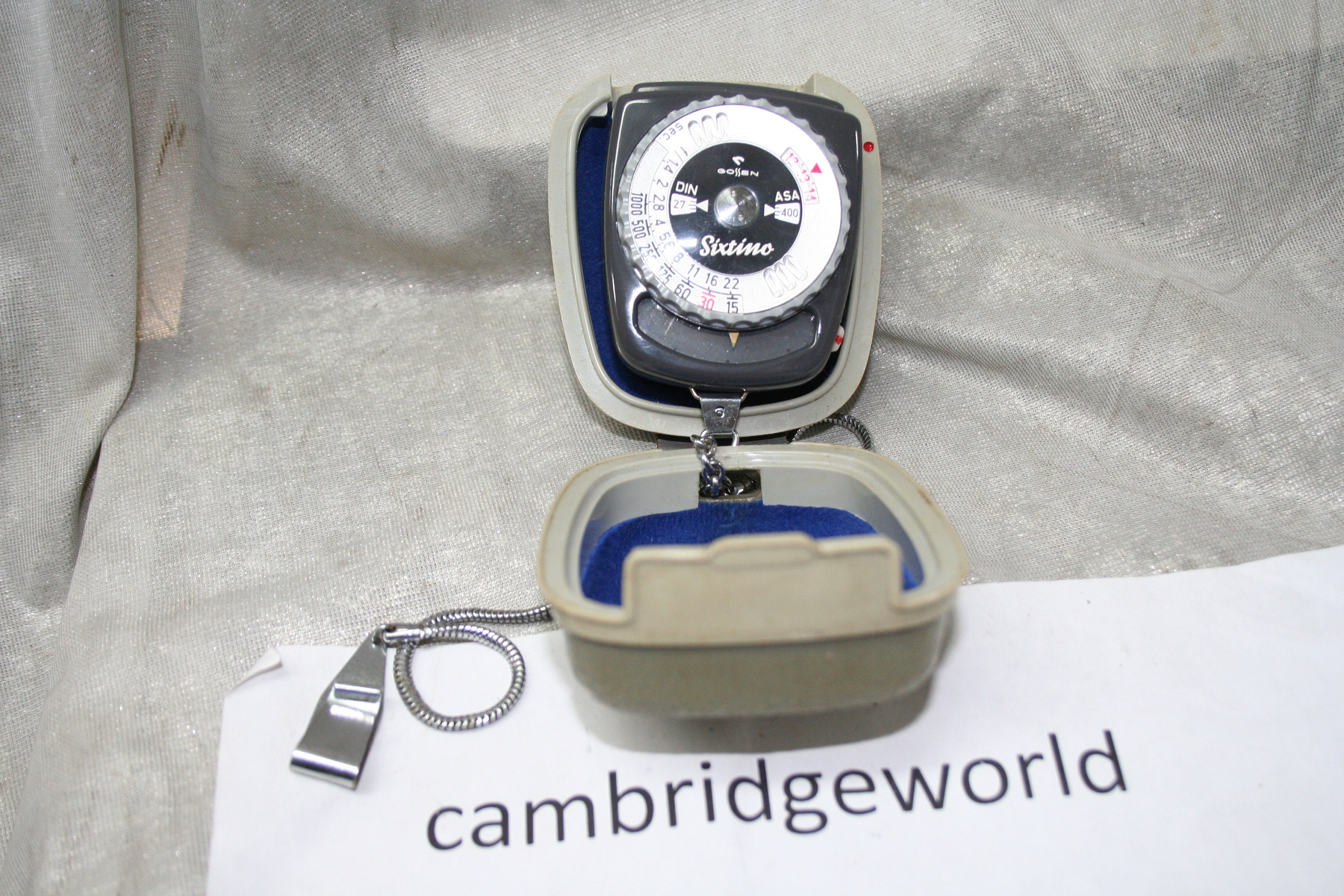 Gossen Sixtino Pilot Camera Light Exposure Meter With Hard Etsy