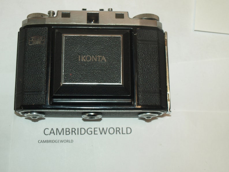 ZEISS IKON IKONTA Medium Format 6x6 Folding Cameras With Range Finder