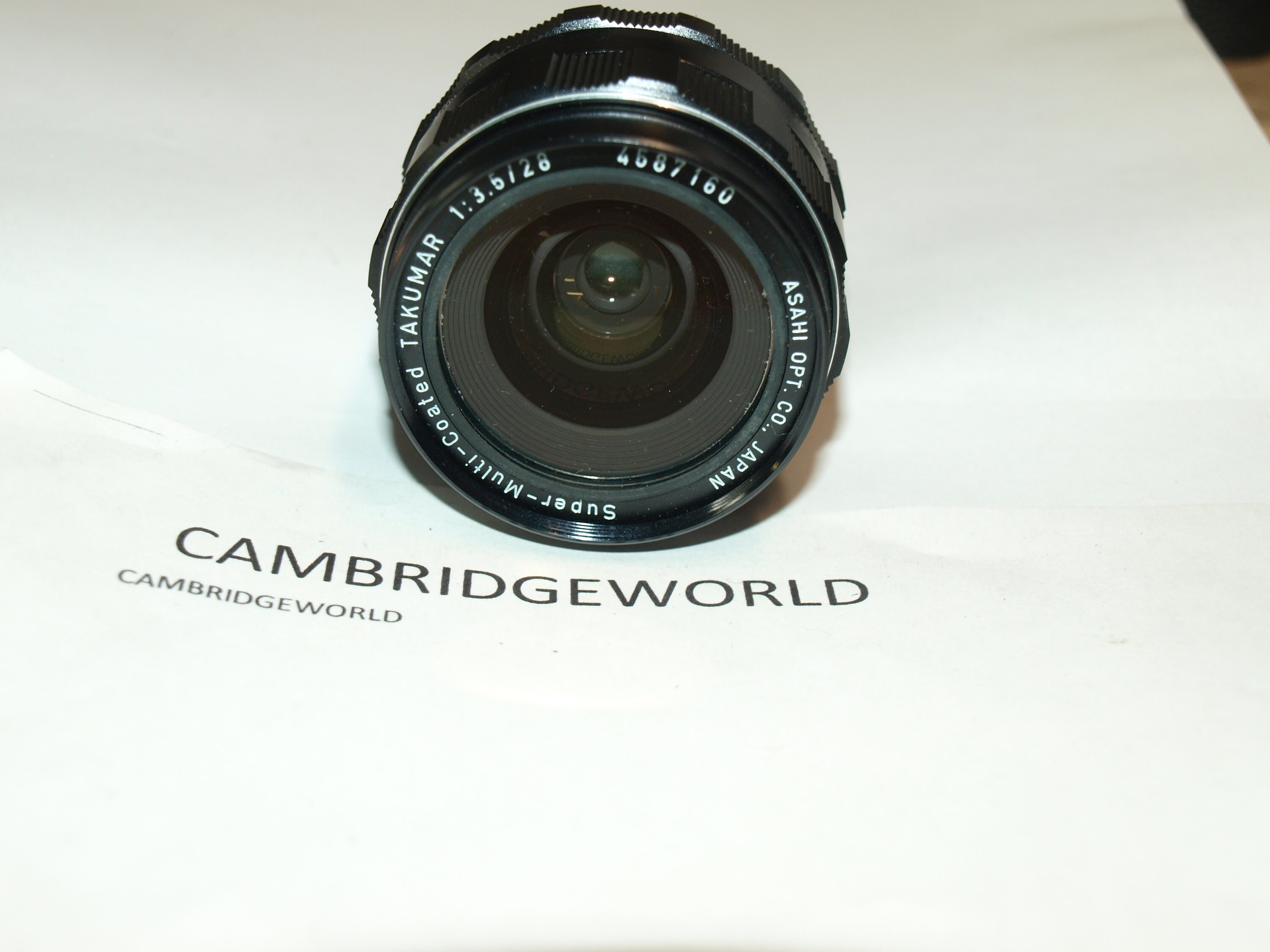 Asahi Pentax Takumar 1:3.5/28 M42スクリュー Asahi Pentax Takumar 1:3.5/28 M42スクリュー Exc+5】Pentax