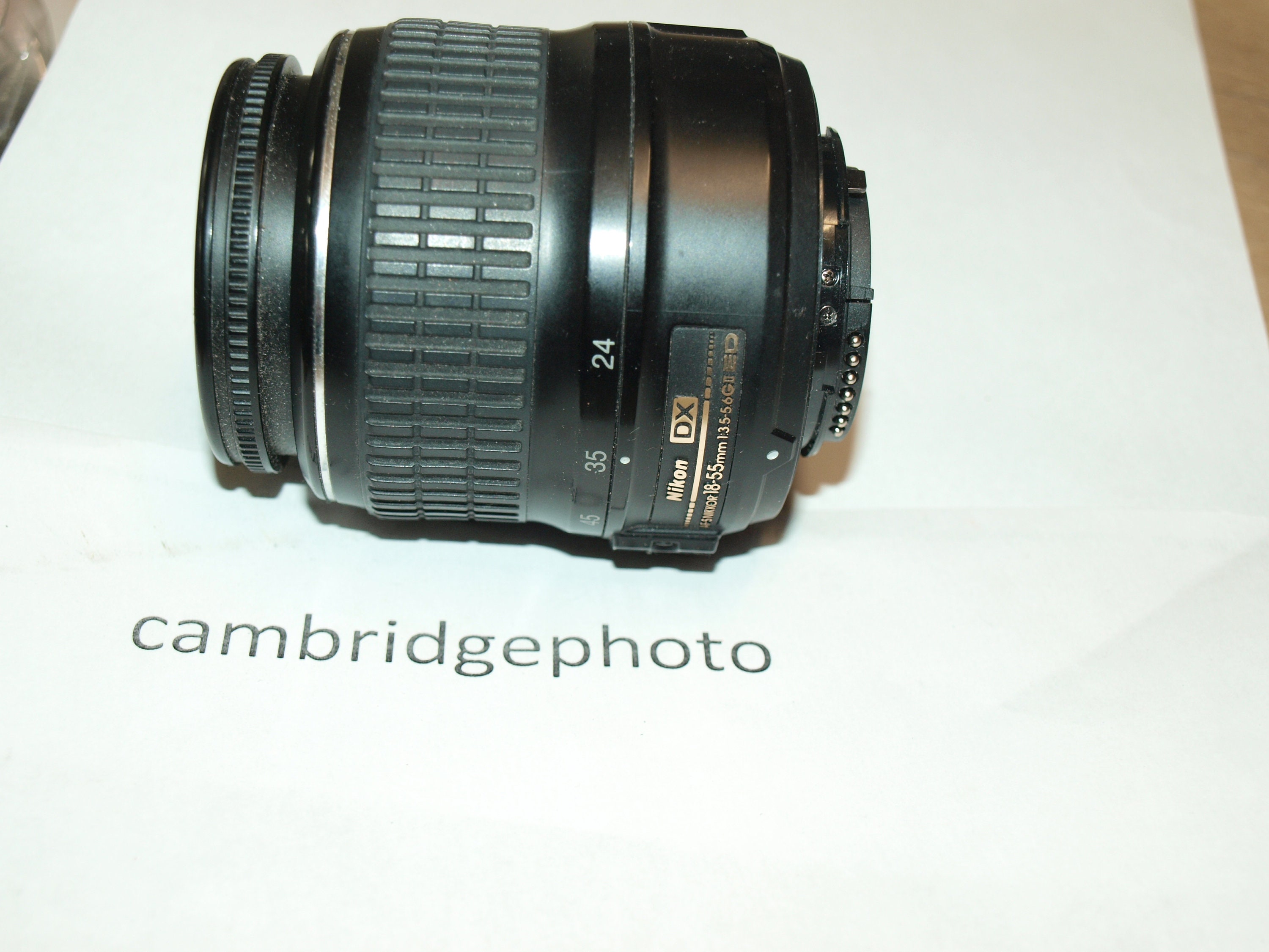 NIKON 18-55mm F3.5-5.6 GII AF-S Nikkor Dx Vr Zoom Lens - Etsy