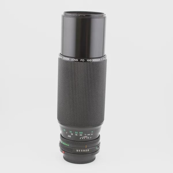 CANON 100-300mm F5.6 Canon FD One Touch Zoom Lens - Etsy