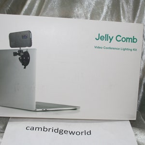 NEW video conference lighting kit bicolor LED Light 9 piece outfit by jelly combs