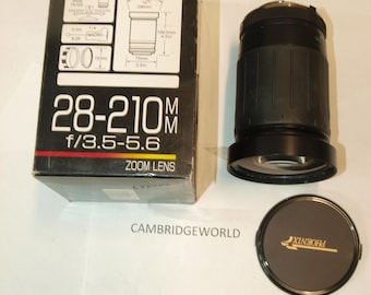 NEW 28-210mm F3.5-5.6 macro zoom lens for Minolta manual focus slr cameras SRT101 100 201 202 200 X700 X370 xg xd  ect by phoenix